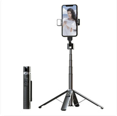 Bluetooth Selfie Stick with Double Fill Light & Tripod