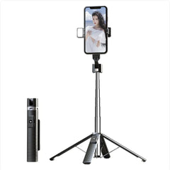 Bluetooth Selfie Stick with Double Fill Light & Tripod