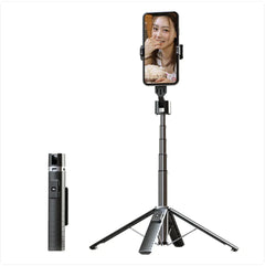 Bluetooth Selfie Stick with Double Fill Light & Tripod