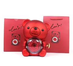 Rose Bear Gift Box